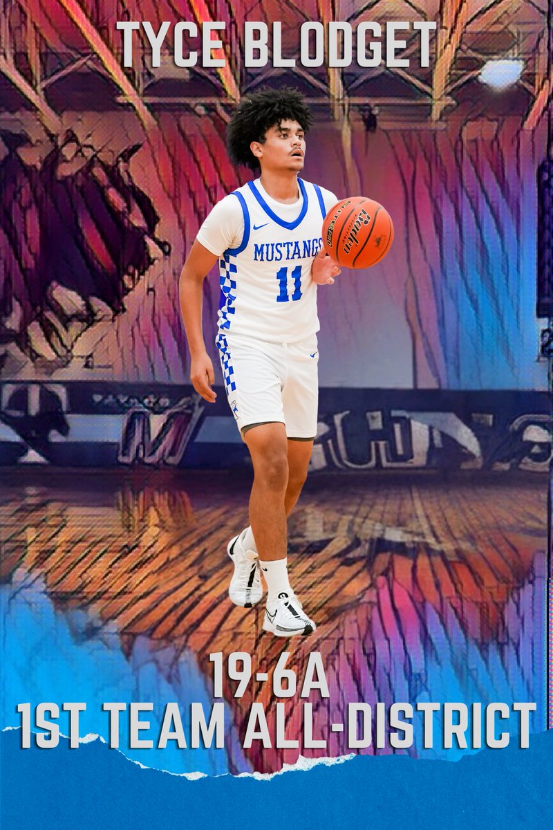 Congratulations to Junior Tyce Blodget on his 19-6A 1st Team All-District selection! #BEDIFFERENT