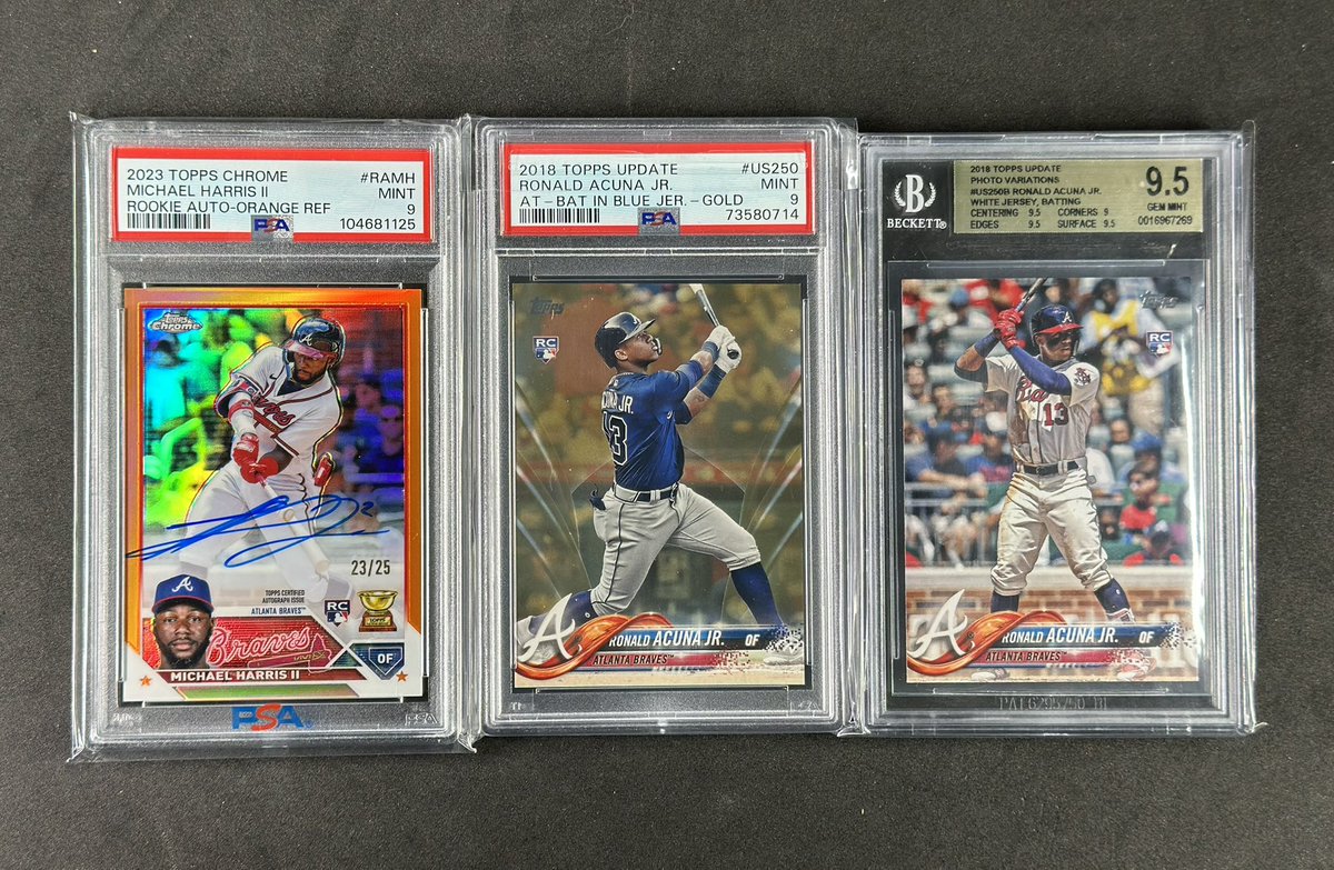Nick (@nick_raj13) on Twitter photo One of my best mail days since getting back into the hobby. <a href="/Braves/">Atlanta Braves</a> <a href="/MoneyyyMikeee/">Michael Harris IIγ½οΈ</a> <a href="/ronaldacunajr24/">Ronald AcuΓ±a Jr.</a> One of my best mail days since getting back into the hobby. <a href="/Braves/">Atlanta Braves</a> <a href="/MoneyyyMikeee/">Michael Harris IIγ½οΈ</a> <a href="/ronaldacunajr24/">Ronald AcuΓ±a Jr.</a>