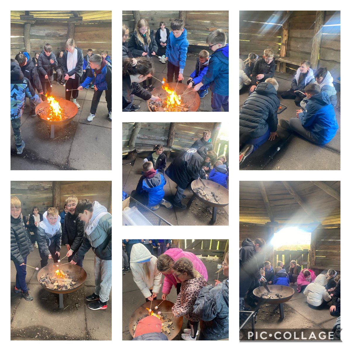 🔥+ 🍡 = toasted marshmallows! 😋