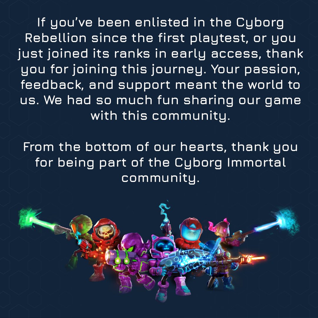 Cyborg Immortal tweet media