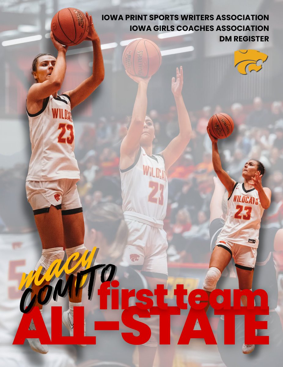 Jumped the gun- let's add a couple more honors for Miss Macy! Congrats!