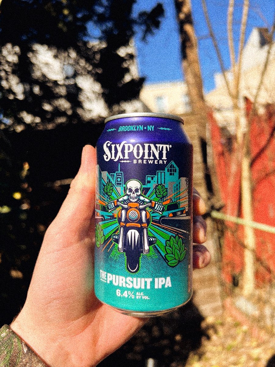 Your GO-TO IPA. No-frills &amp; straight to the point, THE PURSUIT is that clean, crisp IPA you've been lookin' for.
