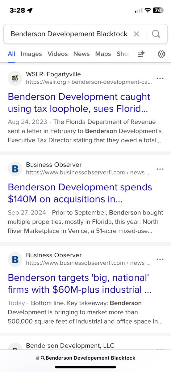 Somicom's tweet photo. #InvestigateThis - hey boys and girls I noticed that Benderson Development has taken over almost every major commercial property all around Sarasota County. How is this possible? Are they connected to Blackrock? Are they getting direct funding from the federal reserve ? Monopoly? https://t.co/PuySpBeJGV