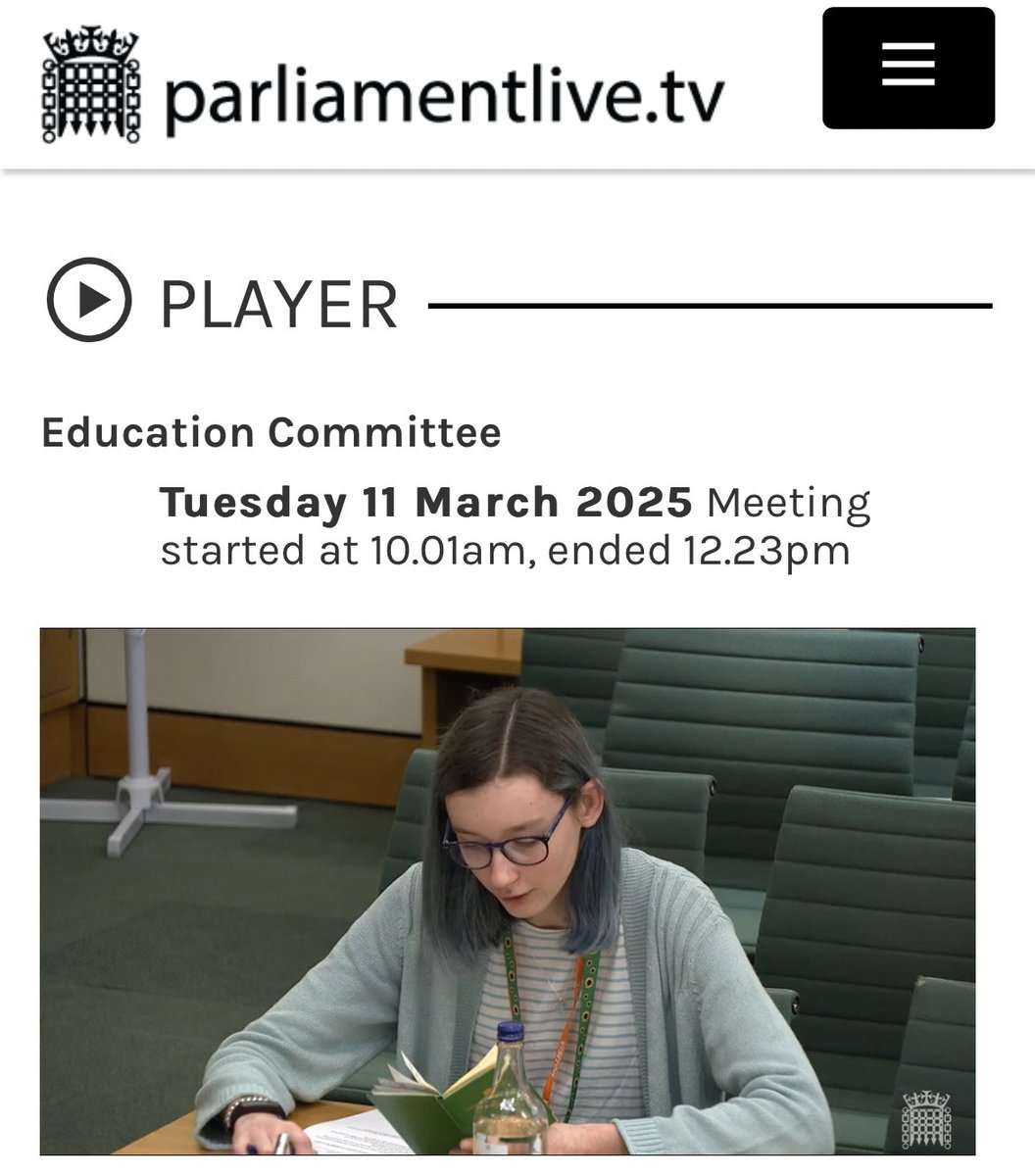 Carolyn Atkinson (@carolynatkins14) on Twitter photo 17 yr old Katie whose compelling testimony on <a href="/BBCWomansHour/">BBC Woman's Hour</a> SEND special last September left listeners in awe today gave evidence to <a href="/CommonsEd/">Education Committee</a> <a href="/helenhayes_/">Helen Hayes 💙🌹</a> How should #SEND provision change? Hear them and <a href="/RuthNellist/">Ruth Nellist</a> on Woman’s Hour tomorrow from 10am <a href="/BBCNuala/">Nuala McGovern</a> 17 yr old Katie whose compelling testimony on <a href="/BBCWomansHour/">BBC Woman's Hour</a> SEND special last September left listeners in awe today gave evidence to <a href="/CommonsEd/">Education Committee</a> <a href="/helenhayes_/">Helen Hayes 💙🌹</a> How should #SEND provision change? Hear them and <a href="/RuthNellist/">Ruth Nellist</a> on Woman’s Hour tomorrow from 10am <a href="/BBCNuala/">Nuala McGovern</a>