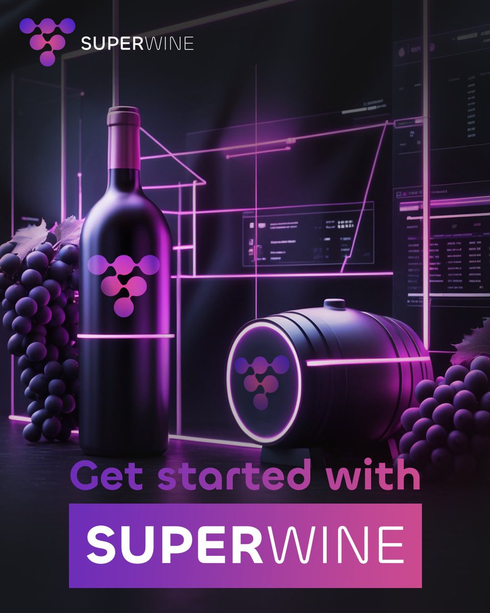 Ready to invest in fine wine through NFTs?

⚫️ Explore rare vintages on the SuperWine marketplace
⚫️ Purchase using Ethereum
⚫️ Store in Trezor, trade, or redeem anytime

A seamless blend of tradition &amp; technology.

SuperWine platform coming soon…