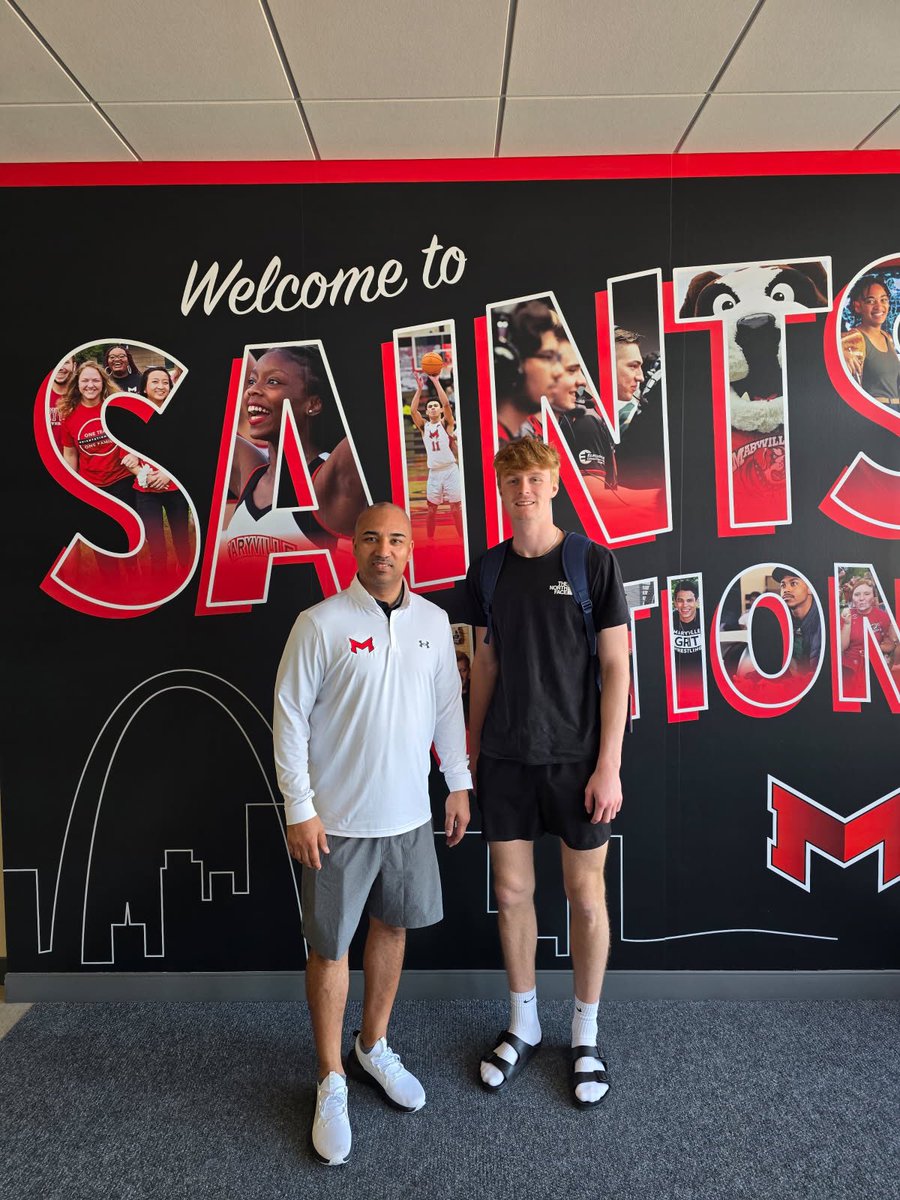 After a great visit to Maryville Saints I am happy to receive an offer from head coach Preston Ingram .