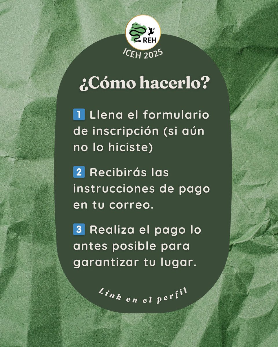 Cursos Precongreso 📢⏳ ¡ÚLTIMO PLAZO PARA COMPLETAR TU PAGO Y ASEGURAR TU CUPO! 🔥🐍

🚨 Si ya llenaste el formulario de inscripción, ahora debes completar tu pago antes del 14 de marzo de 2025. Solo así garantizarás tu participación en los cursos precongreso.
