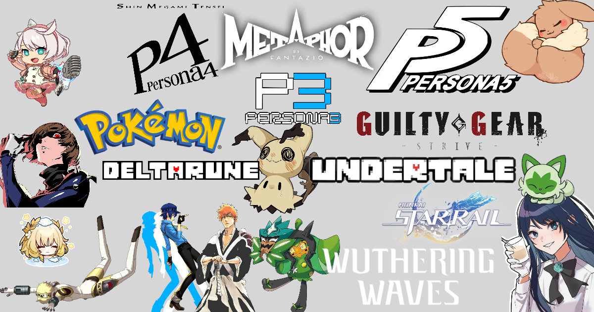 YoItsWersal's tweet image. ive been procrastinating since like 400 followers but ive finally remade my old #promotwt that's outdated.
Hello, I'm Wersal. I mostly tweet about persona and pokemon recently, but those are some of my other interests. If any of this interests anyone then feel free to follow🫶🫶