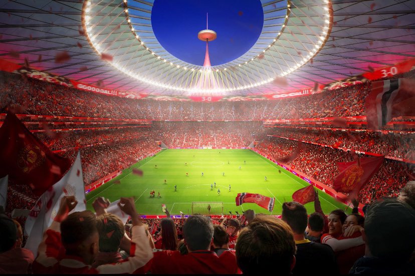 DeadlineDayLive's tweet photo. 🚨 Omar Berrada says Manchester United are aiming to move into the new stadium for the 2030-31 season. 

(Source: @ManUtdMEN) https://t.co/ccJ7OT807s