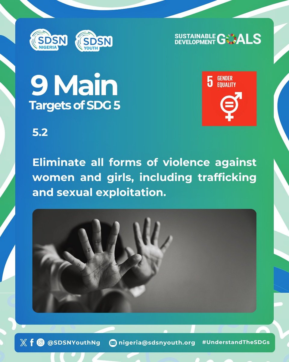 SDSNYouthNG's tweet photo. Achieving gender equality goes beyond breaking barriers—it’s about building systems that empower women and girls to thrive.
📢 What’s one action YOU can take to empower women in your community?
Let’s talk! 👇
#KnowTheSDGs #SDG5 #WomenEmpowerment #GenderEqualityNow https://t.co/D6Jx6MHV67