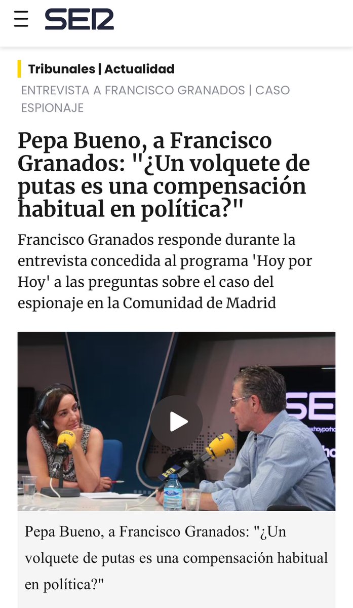 Algunos me pedís contexto.