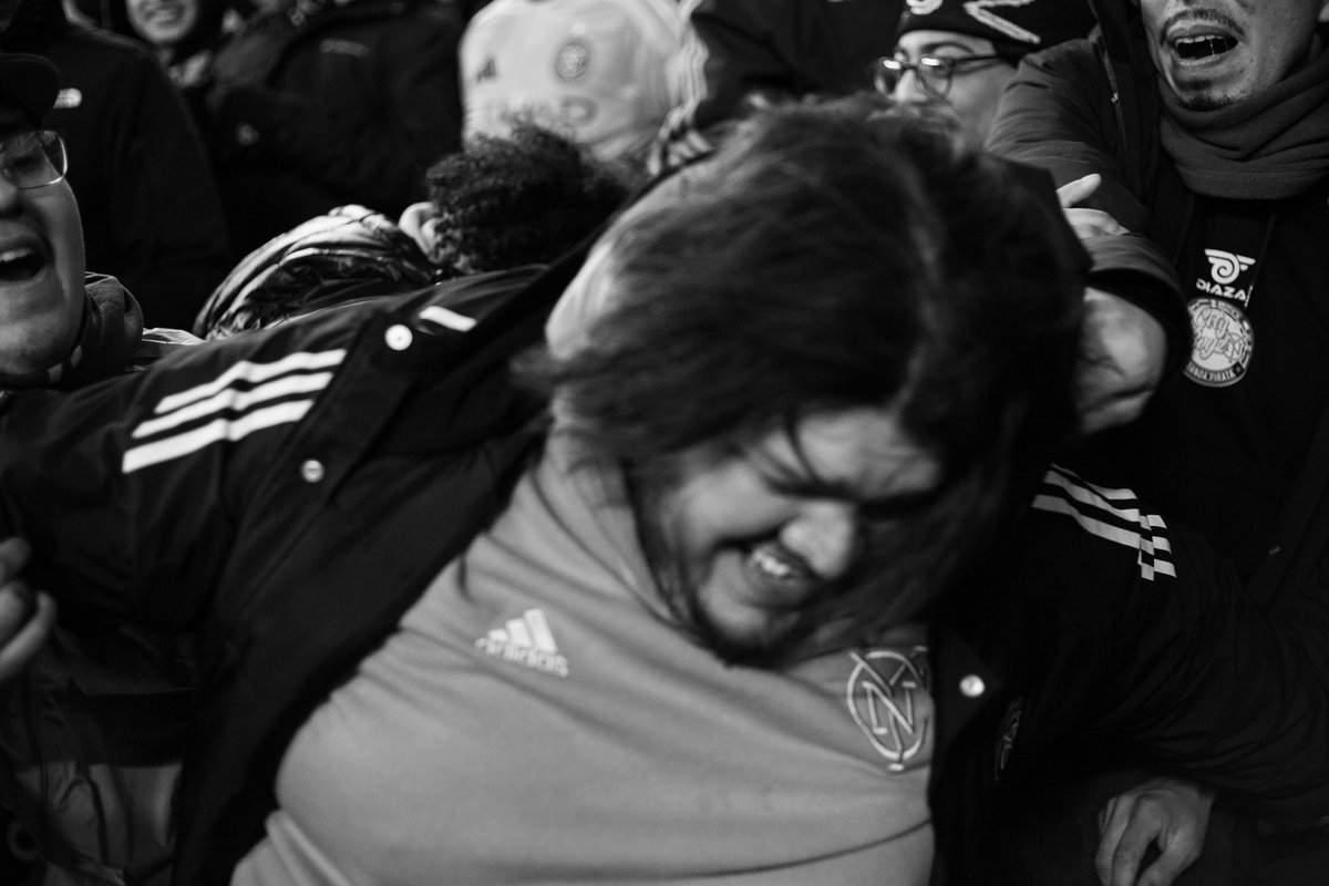 NYCFCFOREVERPOD's tweet photo. When the supporters section opens up for the pit! #whatthefuckisupdennys #nycfc https://t.co/fhJi49UzBF