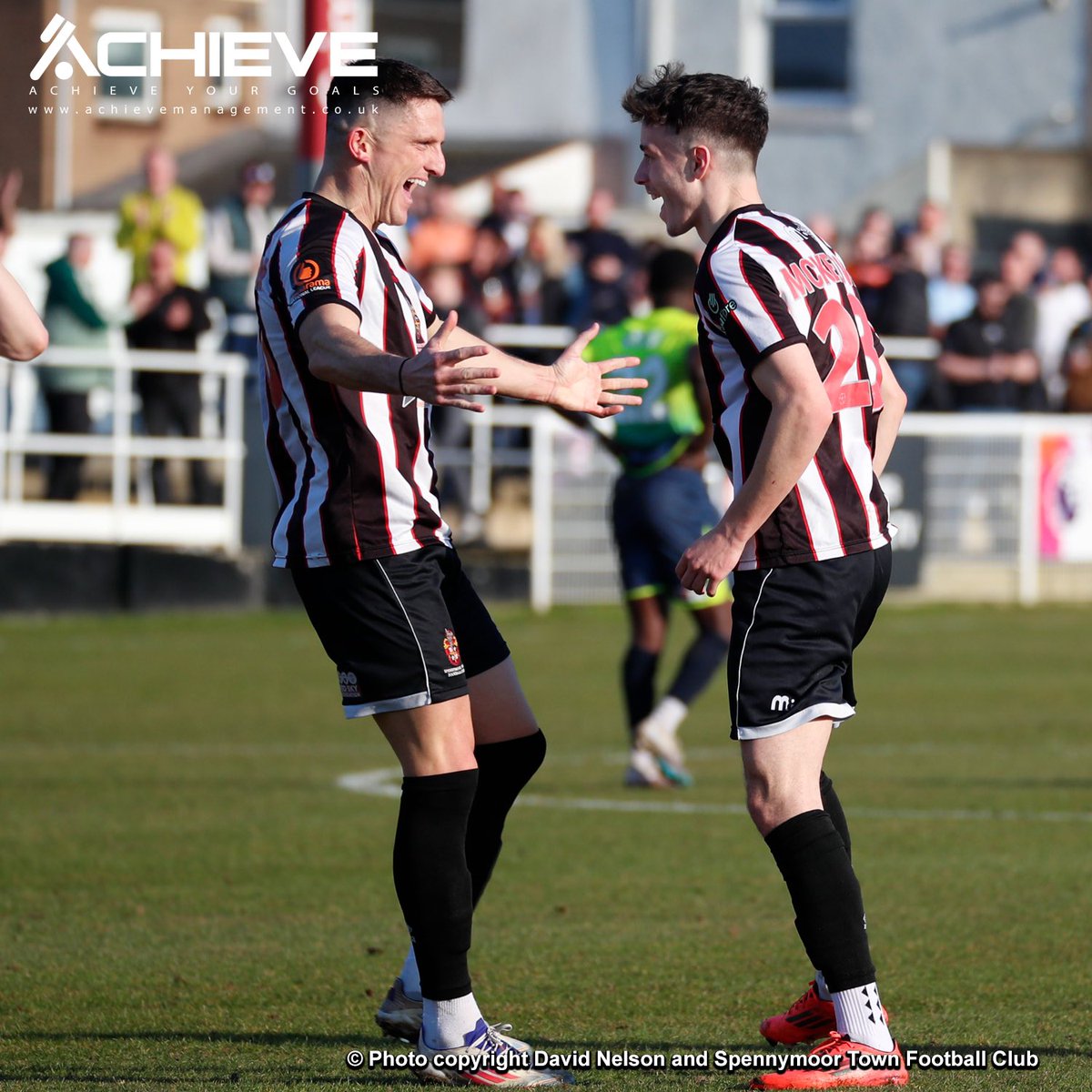 Winger Corey McKeown scored his fifth goal of the season as <a href="/SpennymoorTown/">Spennymoor Town FC</a> were held to a 1-1 draw by Peterborough Sports.

Get the full story at 👉 achievemanagement.co.uk/featured/corey…

#ACHIEVE #Football #NationalLeague #Goal #Spennymoor

⚫️⚪️