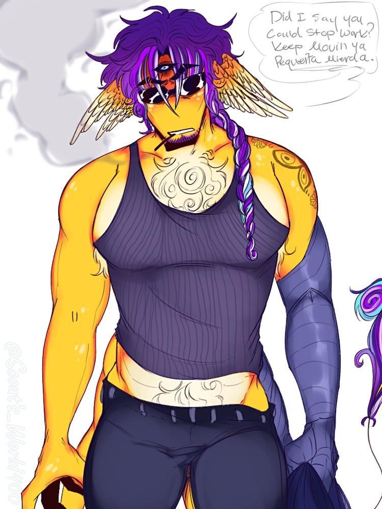 ScoutsWorld400's tweet photo. Rf Walden and Rf Thomas BUT fusion 💜🦆🧪✨ idk their name yet tbh-rf Walden by: @TheRealDeLacey ✍️🦆✨🥀 #oc #rf #thomas #doodles #rfthomas #noncanon #villainthomas #thomasver #wh #whau #rfwalden #fusion https://t.co/nGK4xM4Jae
