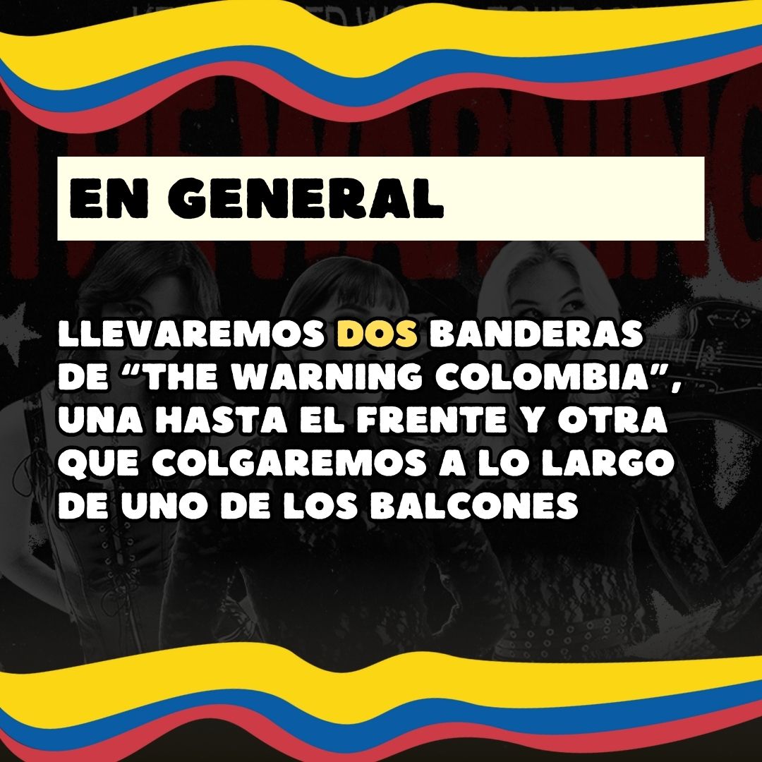 TheWarning_Col's tweet image. Para el concierto de Bogotá!! 🦈✨ #TheWarning