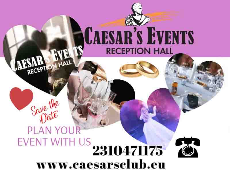thermaiko.eu/caesars-events/ “Γαμήλια Δεξίωση” συνυφασμένη με την έναρξη μιας νέας ζωής και την ολοκλήρωση μιας σημαντικής φάσης για κάθε ζευγάρι. #wedding #Thessaloniki <a href="/Thermaikos1/">Thermaikos</a>