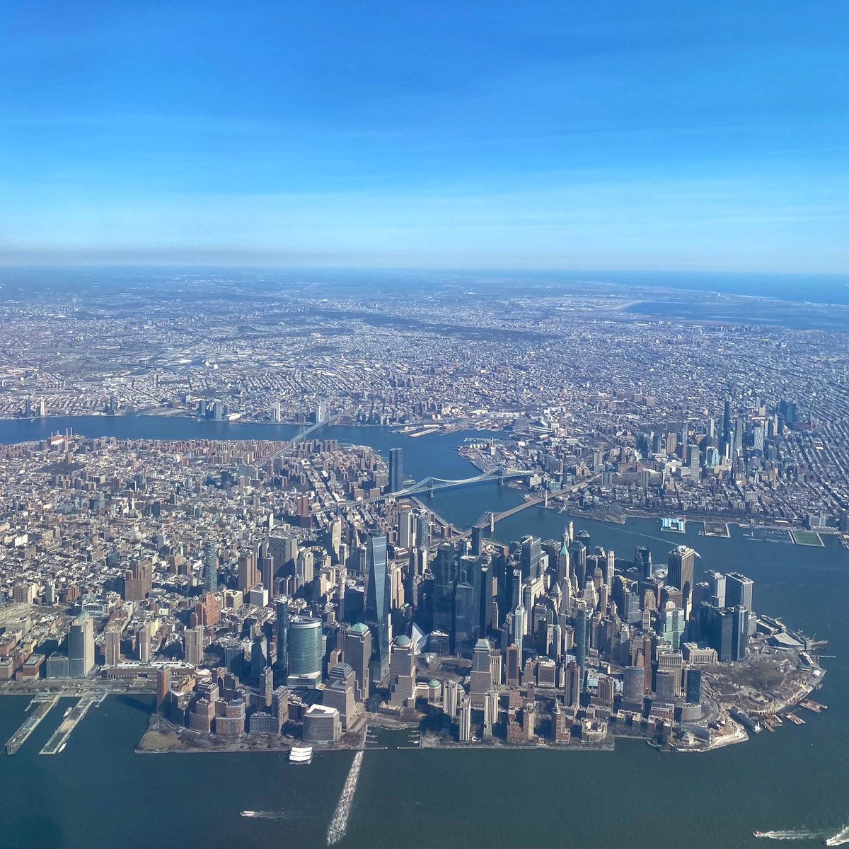 I’m here for less than 30 hours, but it’s always nice to be back in NYC.