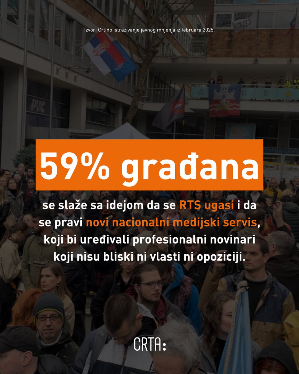 CRTArs's tweet photo. Gotov je RTS. Živeo novi javni medijski servis. https://t.co/iOvgEYJ9SL
