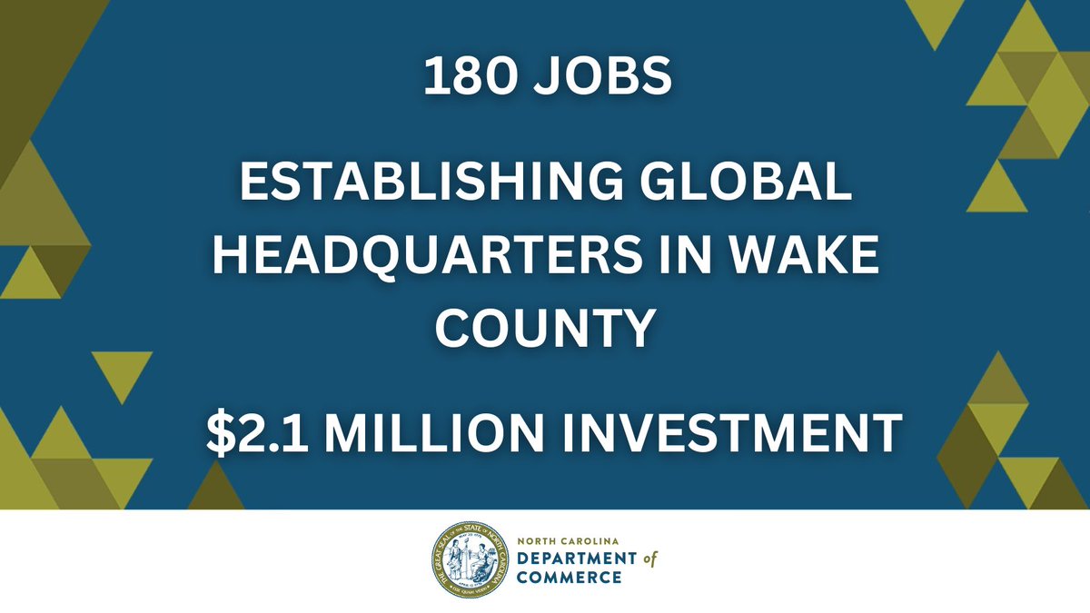 NCCommerce's tweet image. NEWS: Ralliant Corporation, a leader in precision technologies, will establish its global headquarters in #WakeCounty, creating 180 new jobs and investing $2.1M in Raleigh’s North Hills area.

More: tinyurl.com/bdh7yusn

#ecodev #NCjobs #TechIndustry