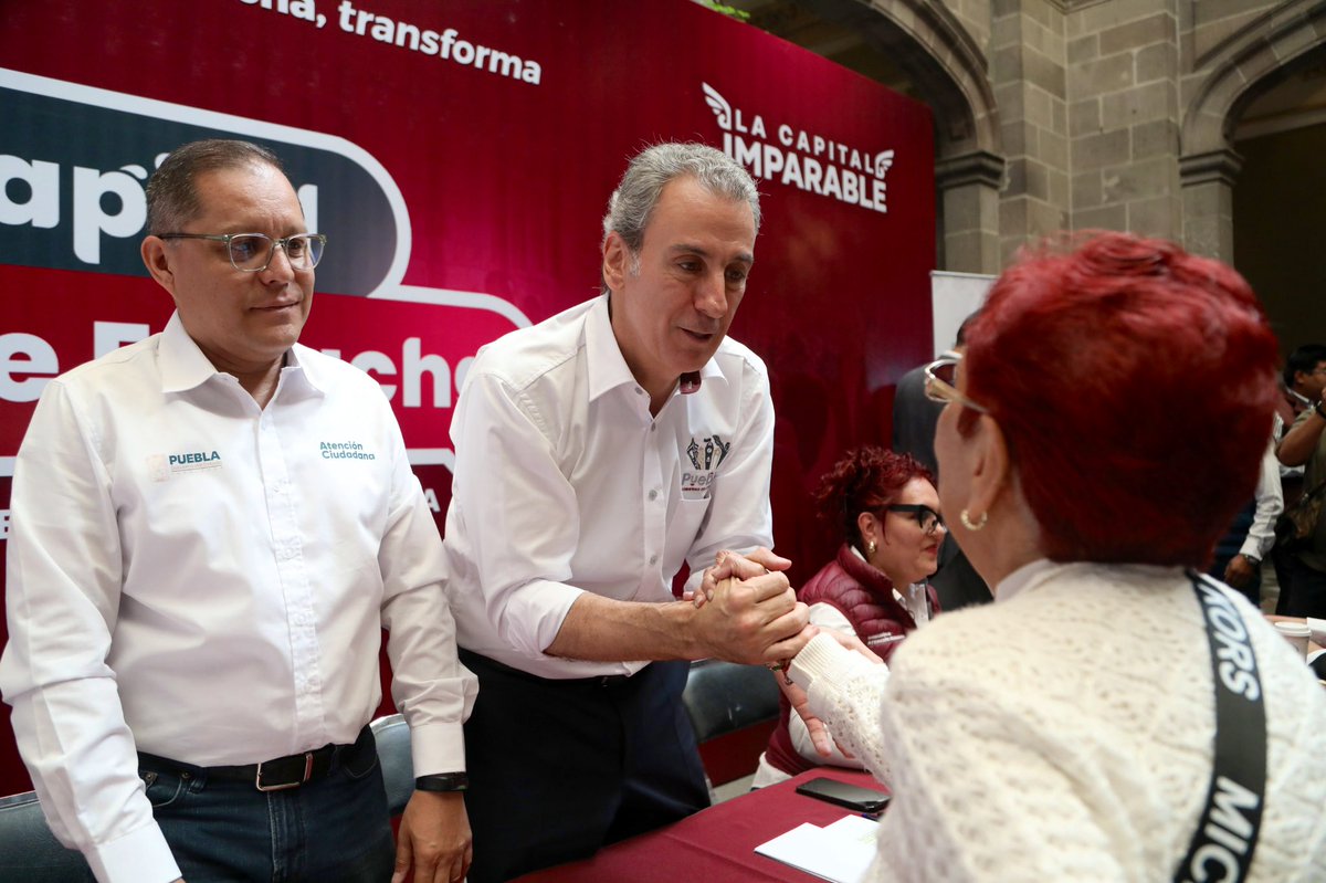 En #Puebla seguiremos impulsando un gobierno de puertas abiertas, para brindar soluciones responsables a cada una de las necesidades de las familias poblanas.

Con la colaboración de nuestras dependencias y entidades, daremos atención de manera oportuna y eficiente.

La