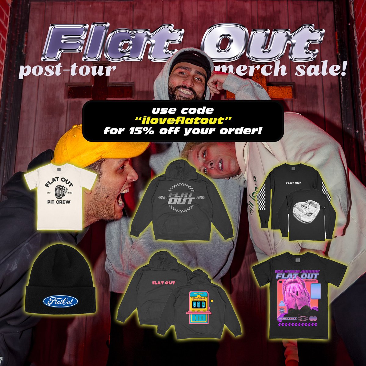 flatoutmerch.com