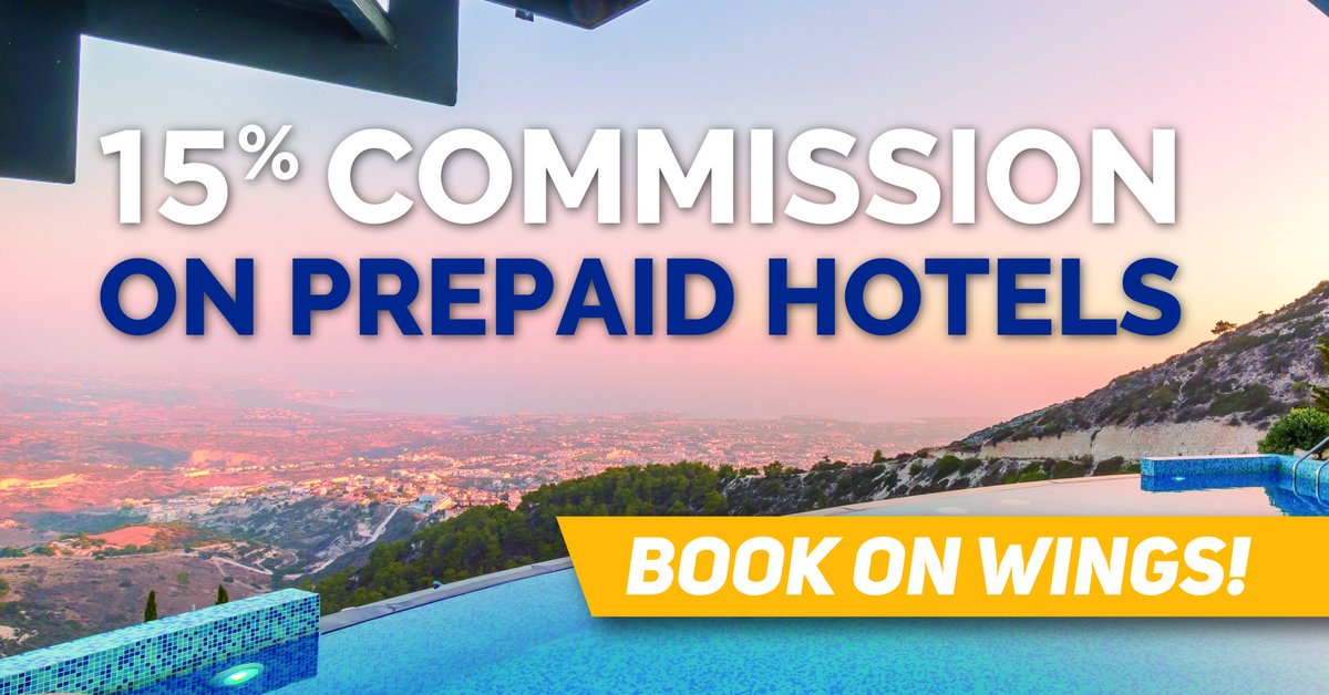 SkyBirdTravel's tweet image. Sky Bird's wide selection of #accommodations around the world include some of the top #hotel and #resort options. Plus, travel agents can earn 15% commission for every pre-paid hotel booking!

Book today on #WINGS: bit.ly/3Wu5uHl

#HotelBooking #BookHotels #TravelBooking