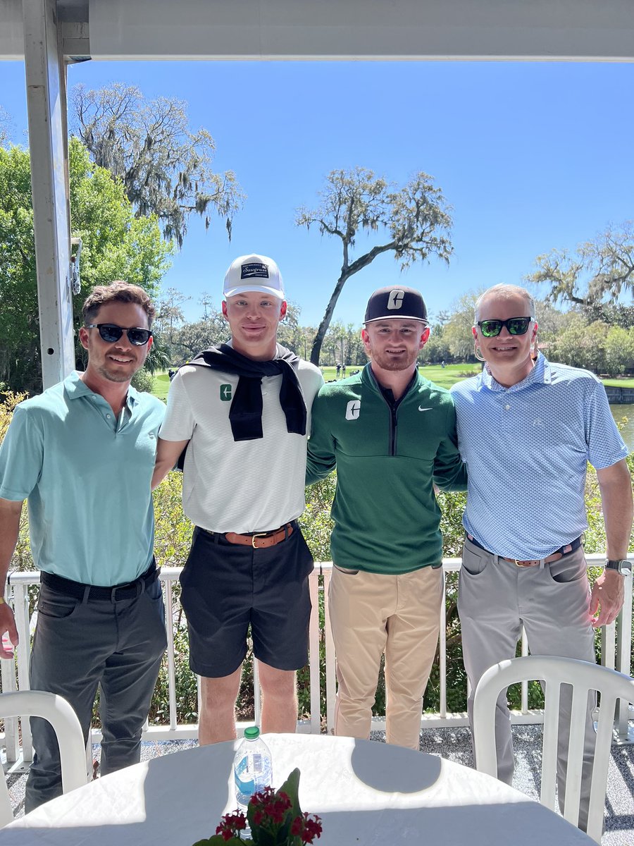 Great to see <a href="/CharlotteMGolf/">Charlotte Men's Golf</a> today at TPC Sawgrass.