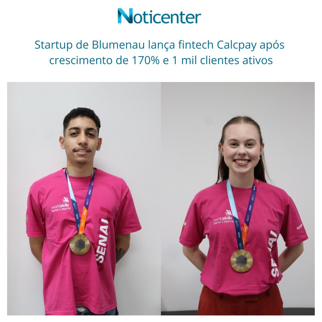 noticenter's tweet photo. Dois jovens talentos do Senai Blumenau representarão Santa Catarina na etapa nacional da WorldSkills 2025, a maior competição internacional de formação técnica e profissional.
🔗 Saiba mais:
https://t.co/gWs3n4rPLO
#noticenter #NotíciasSC #SC #senai #blumenau #santacatarina https://t.co/MbX8dbmhOg