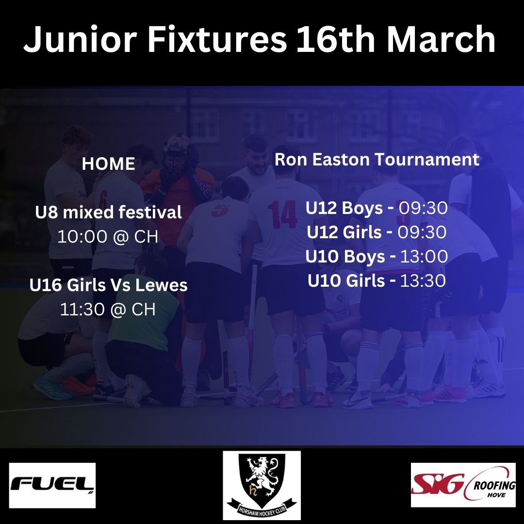 Horsham Hockey Club (@horshamhc) on Twitter photo Some BIG home games to get down to this weekend - as always your support doesn't go unnoticed and we love hearing you from the sidelines!
#weloveoursupportcrew #letsgetsomewins Some BIG home games to get down to this weekend - as always your support doesn't go unnoticed and we love hearing you from the sidelines!
#weloveoursupportcrew #letsgetsomewins