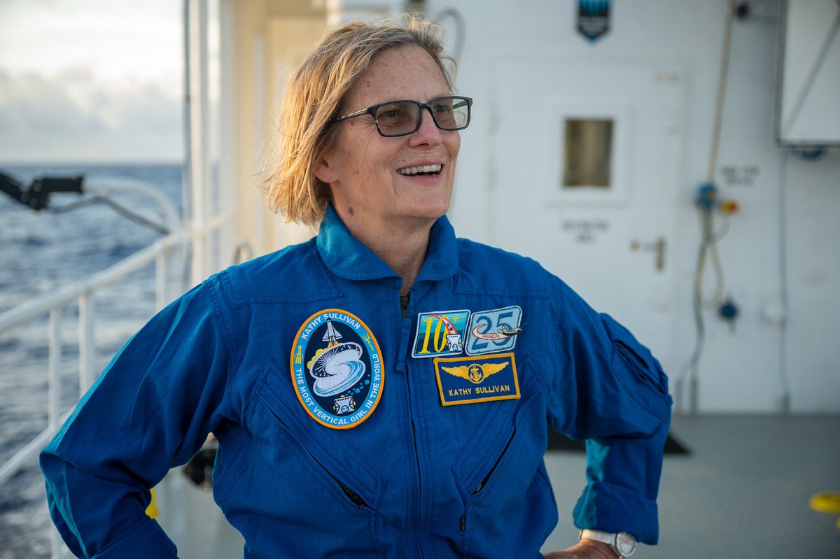 Sunday_Post's tweet photo. Having blasted off on space shuttle missions and plunged to the Earth’s deepest ocean trench, Kathy Sullivan has a unique perspective on the planet. 

We spoke to her ahead of her event at next month's Edinburgh Science Festival 🚀

https://t.co/LbRRUg2en3 https://t.co/JvzapNPMog