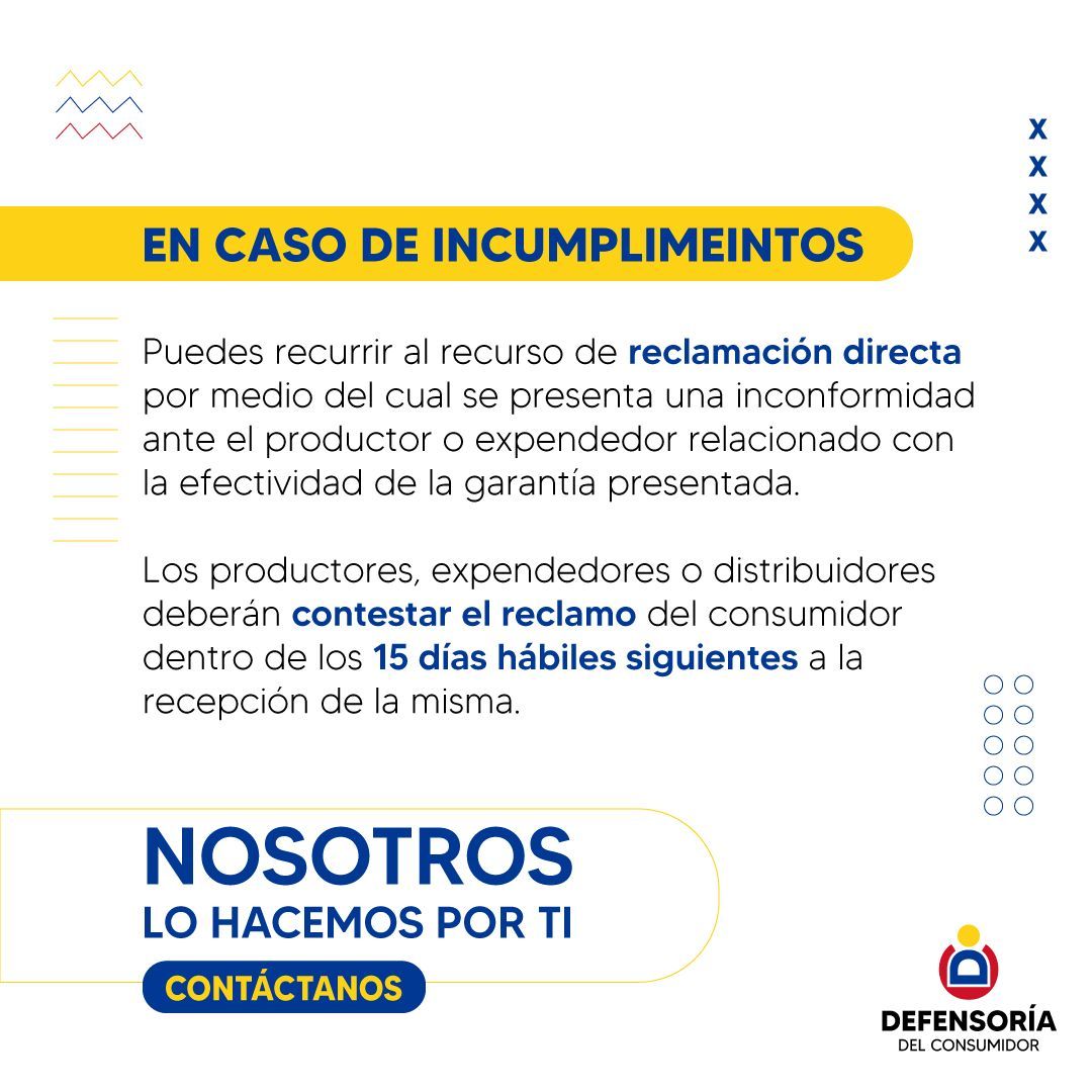 Defensoria del Consumidor tweet media