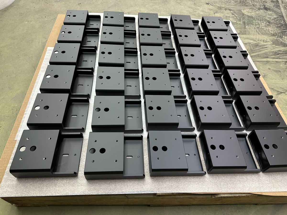 GehmanIron's tweet photo. Thrilled to share our latest production! This batch of precision-engineered components showcases our team's dedication to quality. Ready for your next project? Let’s connect! #Manufacturing #MetalFabrication #EngineeringExcellence @gehmaniron #MadeWithPrecision https://t.co/g78ILsVRe9