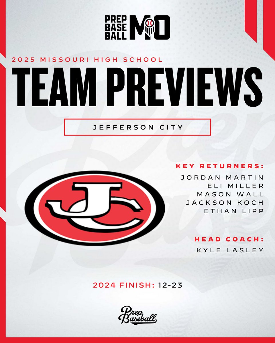 𝟐𝟎𝟐𝟓 𝐓𝐞𝐚𝐦 𝐏𝐫𝐞𝐯𝐢𝐞𝐰: 𝐉𝐞𝐟𝐟𝐞𝐫𝐬𝐨𝐧 𝐂𝐢𝐭𝐲

+ Returning most of their roster from last season, the Jays look to leverage their blend of speed and power to keep defenses on their heels.

+ Key returners, team outlook, and more ⤵️

📝 : loom.ly/1r_o8Jg //