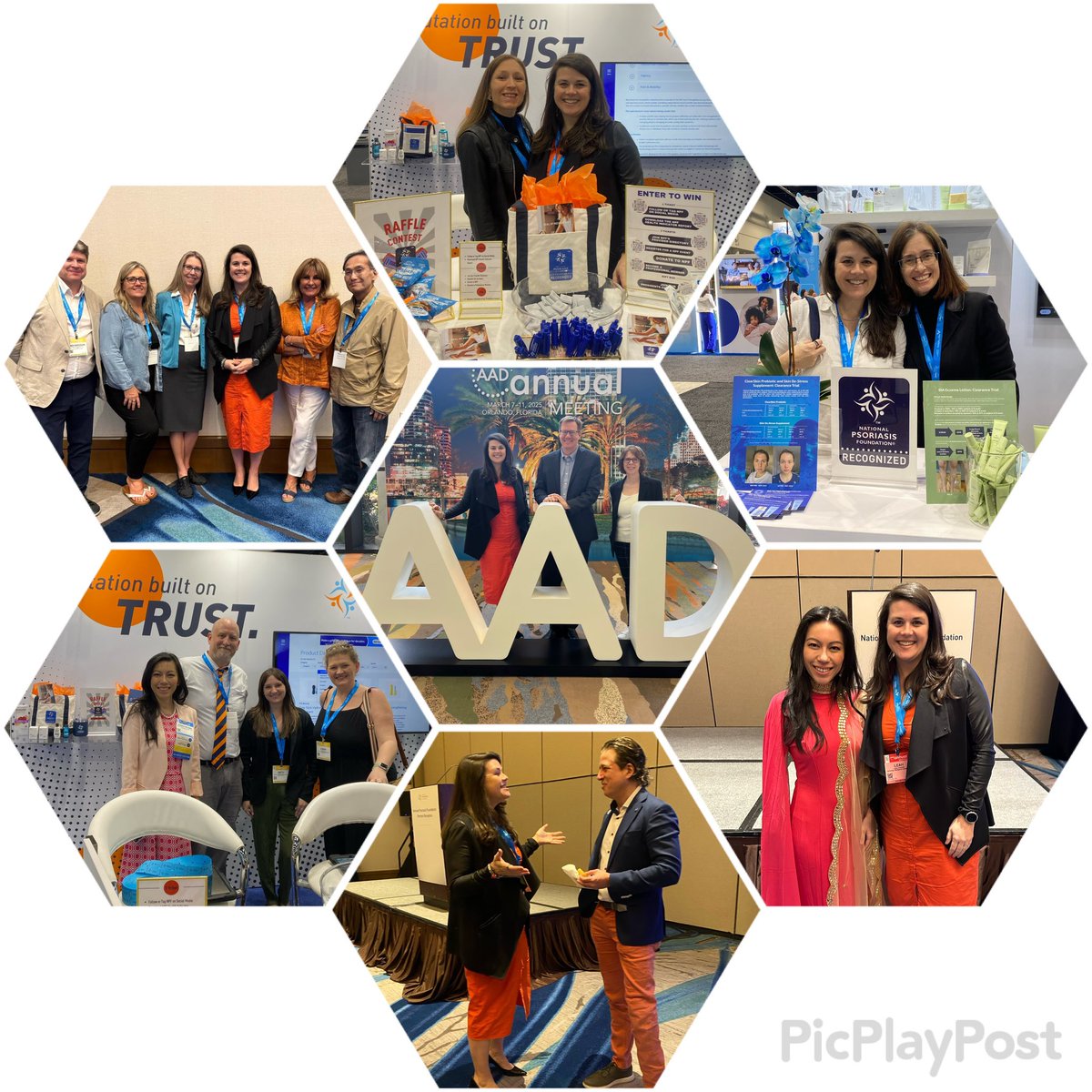 What an #AAD2025! Thank you for all the partners, clinicians and conference attendees who met with the <a href="/NPF/">National Psoriasis Foundation</a> and <a href="/NPFPro/">NPFPro</a> to discuss optimizing health for the psoriatic disease community. Thank you for your commitment to advancing care! #dermtwitter #psoriasis #health