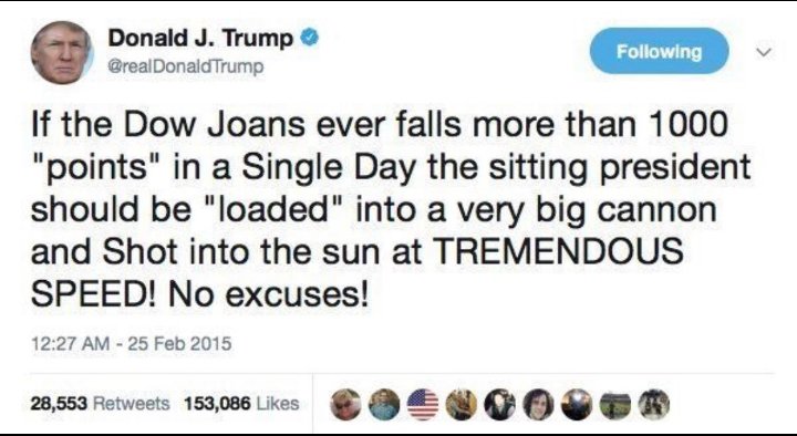 WimmSauce's tweet photo. @realDonaldTrump 
You Said it!!!
LOAD THE POWDER, no need to send DJT to the Sun, @elonmusk Mars will do fine!! https://t.co/hSdUUfMx3r