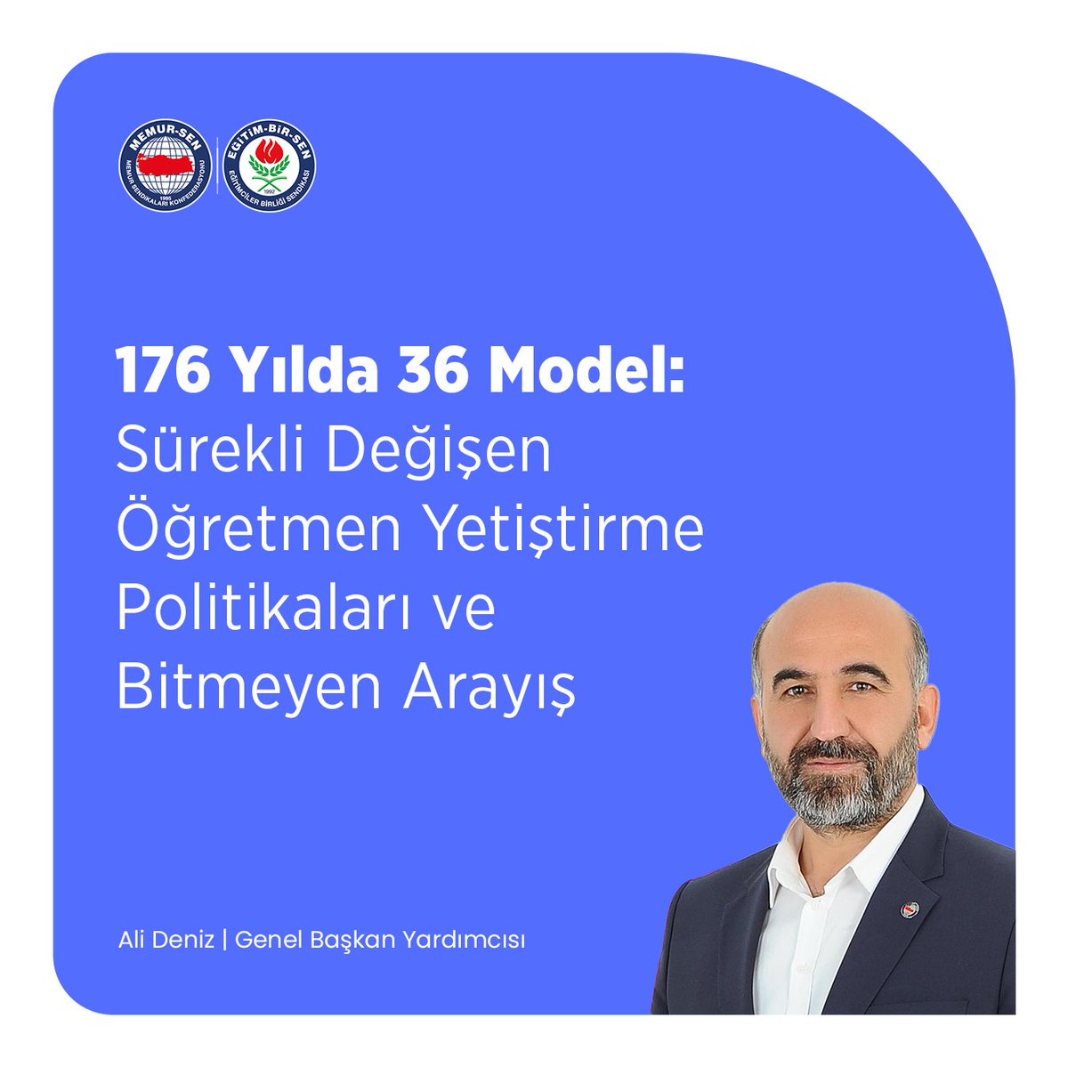 176 Yılda 36 Model: Sürekli Değişen Öğretmen Yetiştirme Politikaları ve Bitmeyen Arayış

<a href="/alideniz02/">Ali DENİZ</a> 

ebs.org.tr/yazi/176-yilda…