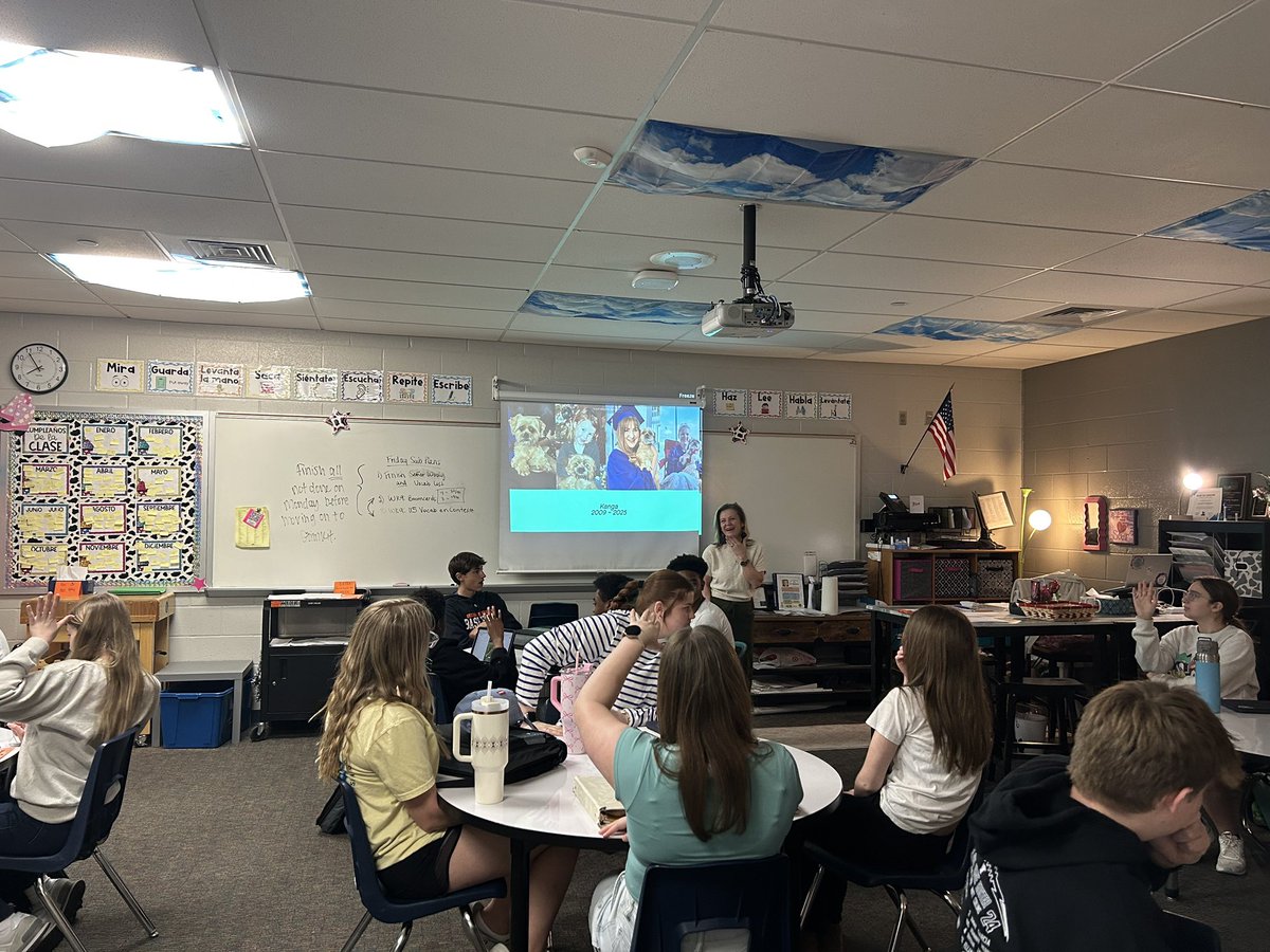 Mr. Springer spent the day shadowing an 8th grade student to learn more about student life at DMS! #DMSLeads #DMSUnderConstruction #ShareTheGoodLPS