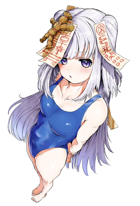 skeb納品しました、Vtuber、のろいちゃんでした、かわいいね 