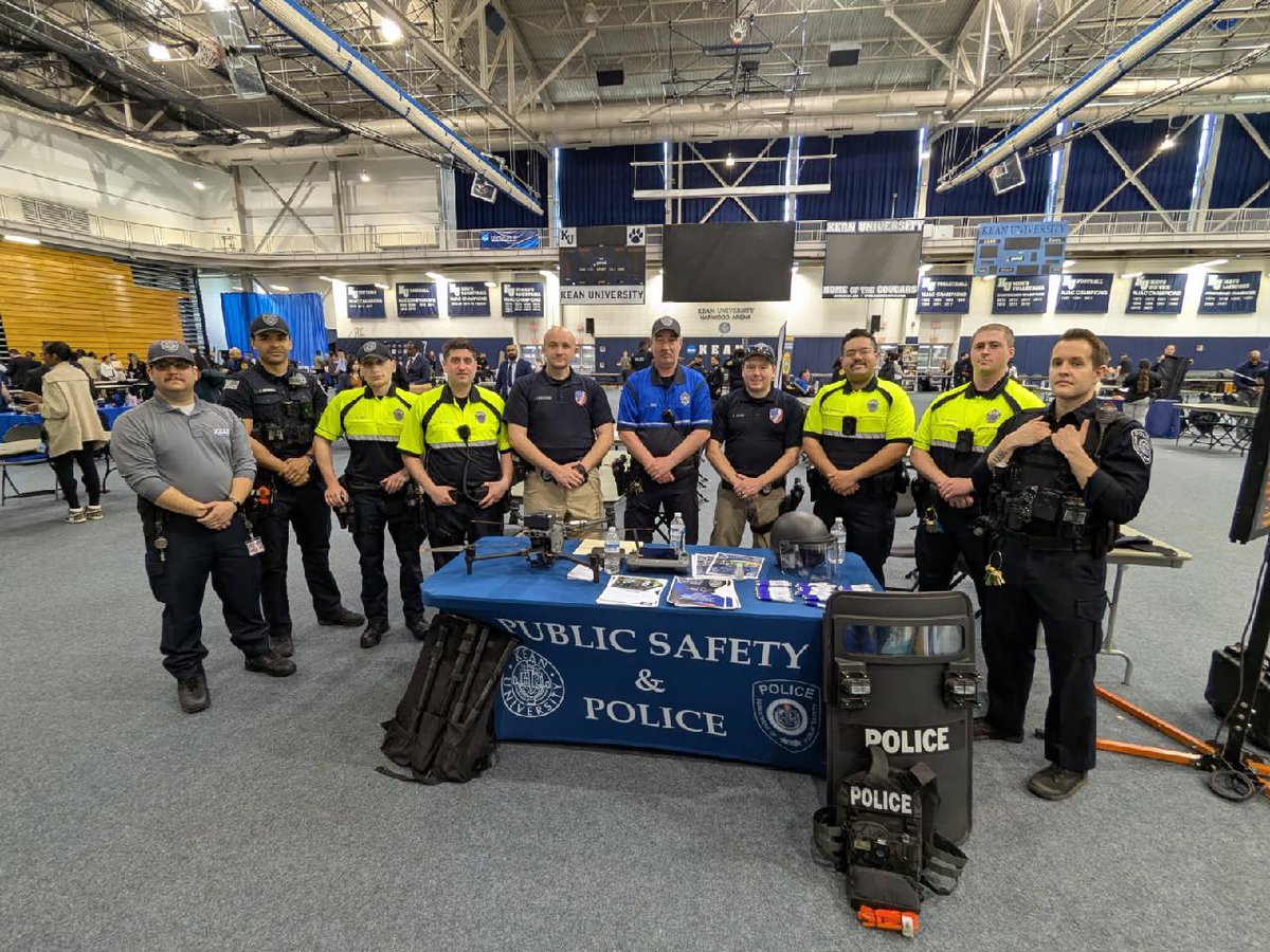 Kean University Police Department @ the Union County Law Enforcement Career Fair.
