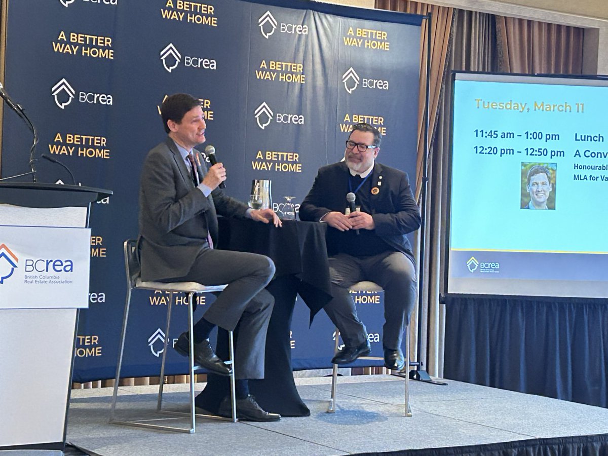 Fresh off an election victory in October and a budget presentation last week, BC Premier David Eby visited BCREA’s Government Liaison Days for a wide-ranging conversation. #bcreaAdvocacy