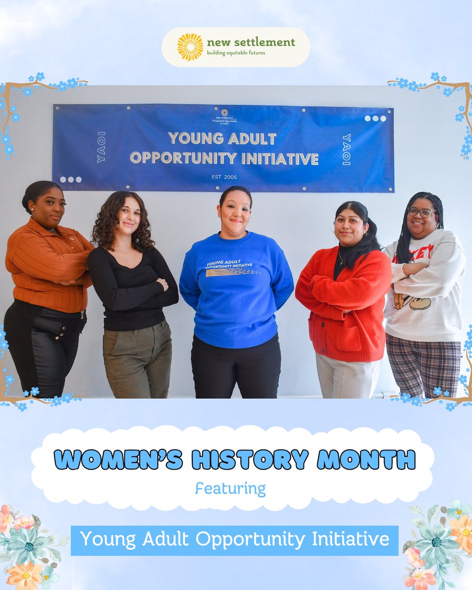 edited page 1
 
Today, we’re celebrating Women’s History Month with the Young Adult Opportunity Initiative (YAOI) staff! 🌟
 
The amazing women in YAOI are helping create a brighter future for young people by providing support, education, and opportunities.