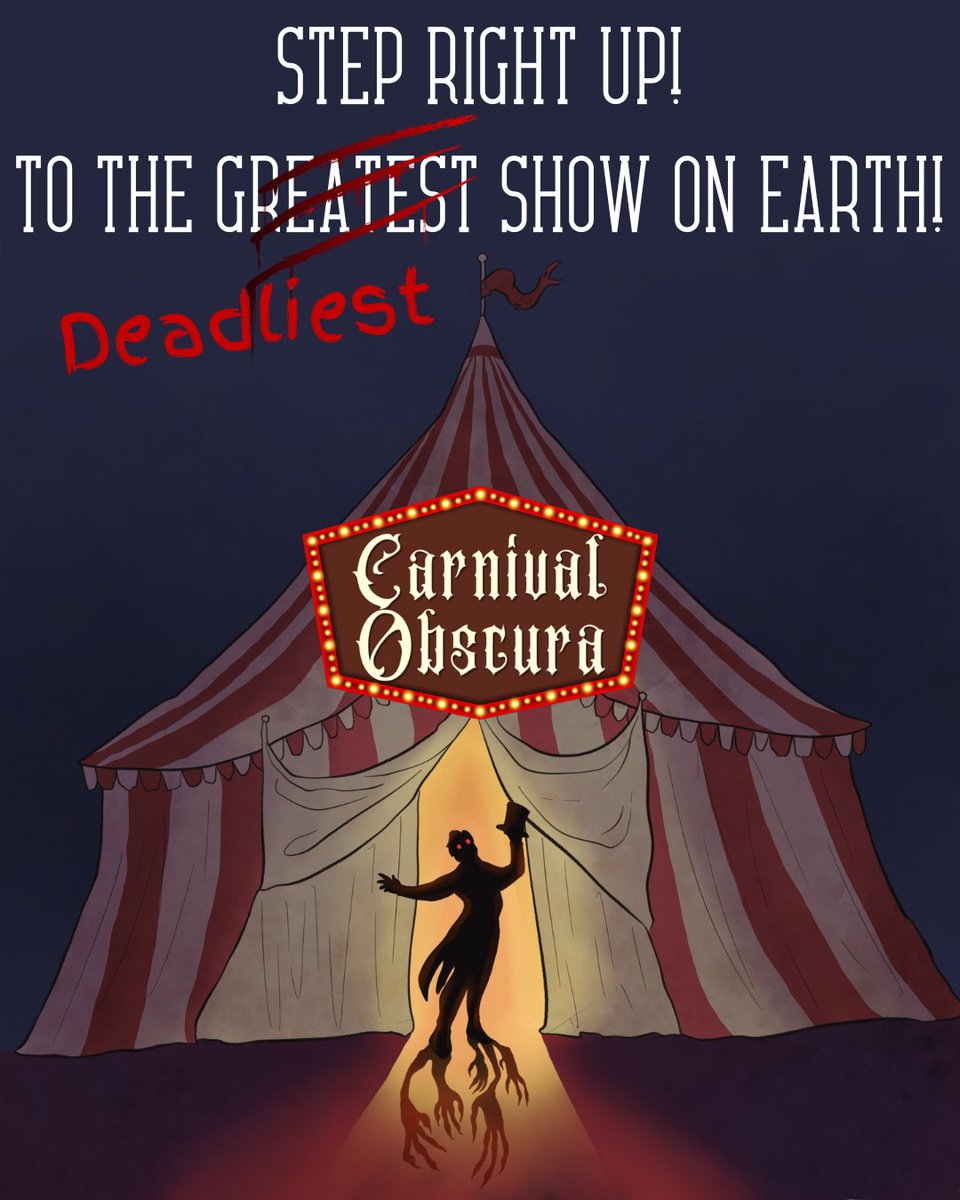 And in the center ring, we have the collab of all collabs: Survivor Sorority and Disposable Bags of Meat. Two games, same vibes. When you back both of these games you get TWO adventures! Come test your courage with our games of chance and skill! bit.ly/ExStasisCollab