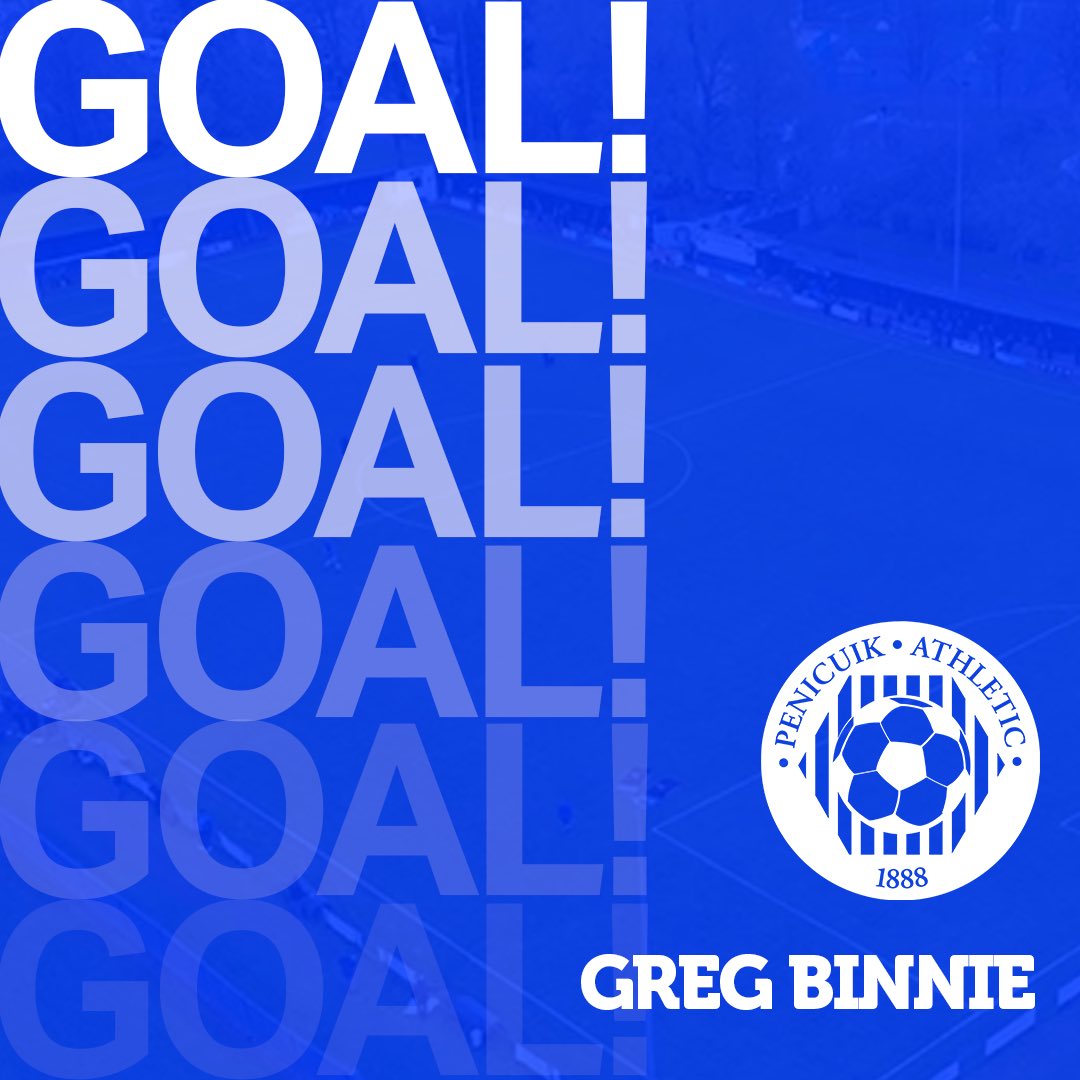 34’ | ⚽️ GOAL! Superb tenacity from Wardlaw to stay on his feet and cross it to the waiting Greg BINNIE who hooks it into the back of the net!

Penicuik Athletic 🔵 2-0 🟡 Whitburn