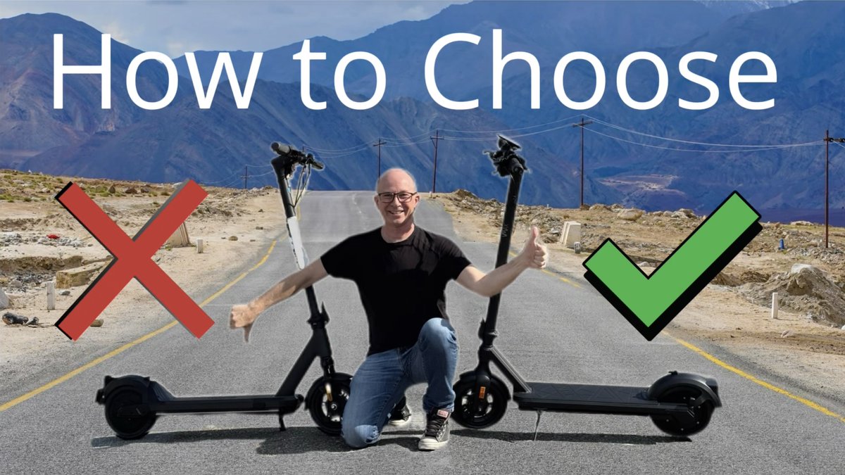 The hardest thing about riding an #electricscooter is picking your first ride. I made a video to help you avoid getting the wrong one. #vmaxescooter #paulsomerville
youtu.be/W2YSA8U4kAk?fe…
