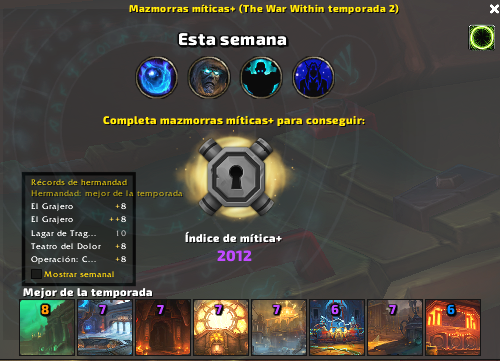 arthemi_game's tweet photo. ¡Primer objetivo cumplido! 🎯🔥 Míticas hechas, https://t.co/OdqAuuod9P subiendo y el ánimo por las nubes. Ahora, ¡a seguir escalando sin frenos! 🚀💪
#worldofwarcraft #raiderio https://t.co/ElIuLJ3G0Y