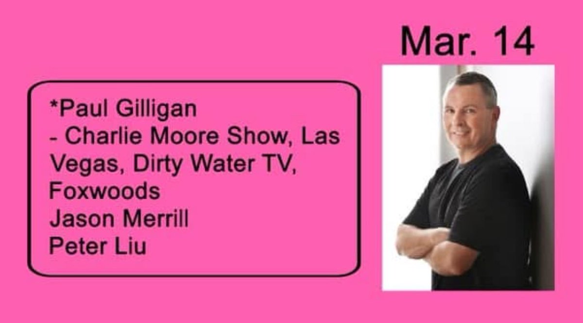 Friday at 8:00 PM one of Kowloon’s all time favorites Paul Gilligan is back on stage telling jokes with Jason Merrill and Peter Liu! 
Call 781-233-0077 for tickets or order online at kowloonrestaurant.com
<a href="/KowloonSaugus/">Kowloon Restaurant (Only official account on X)</a>