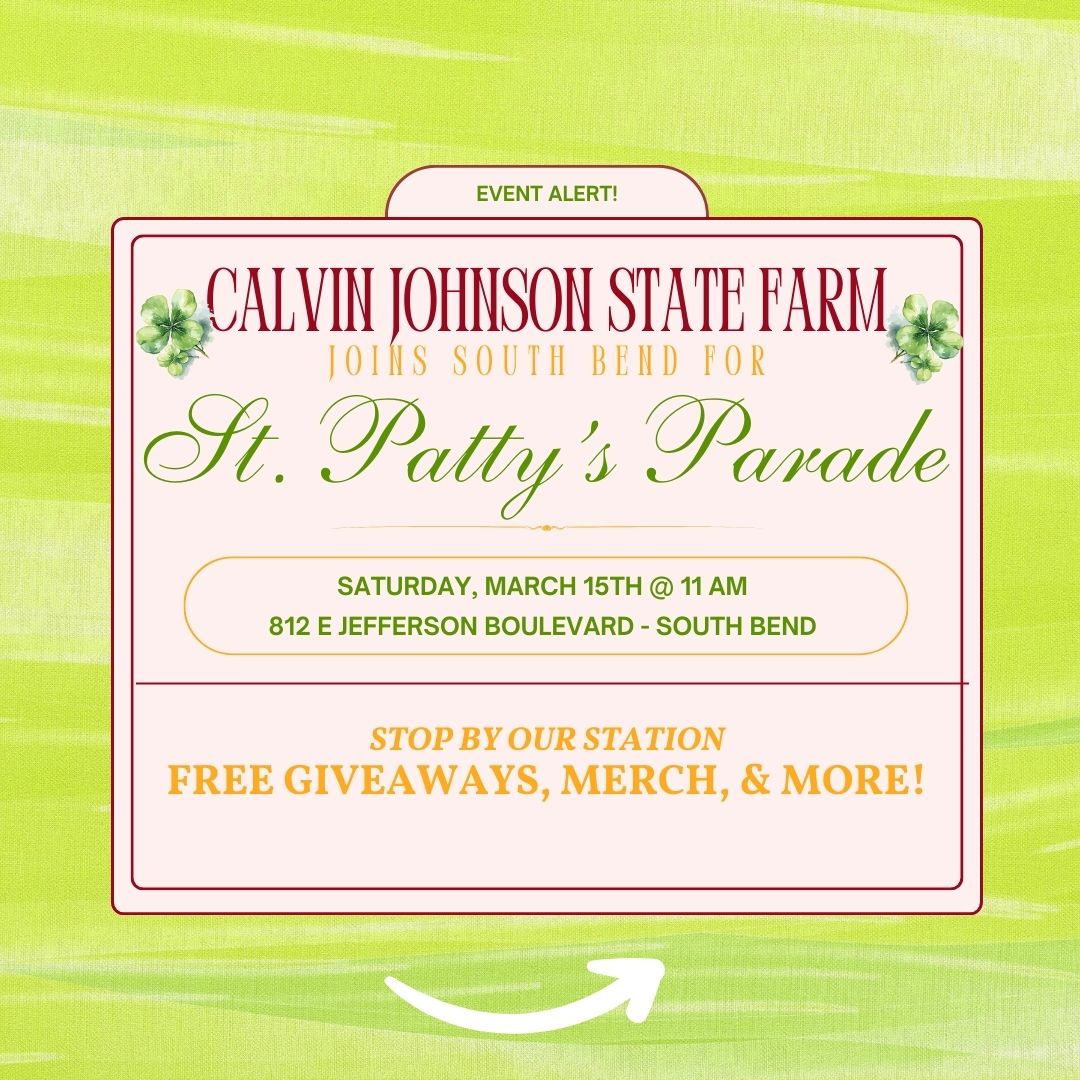 CalvinCexo's tweet photo. We're feeling lucky this weekend! 😄 Join us and the City of South Bend for the annual St. Patrick's Day Parade. 🍀 We will have a station outside our office giving away treats, prizes, and more! ✨ https://t.co/2jVVPCso72