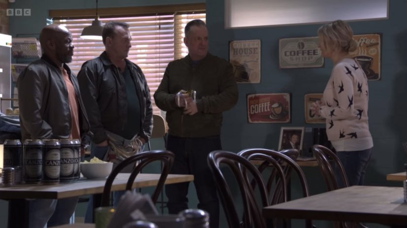 Kath getting the blokes to remember Martin. Heart of gold she ‘as! ❤️

#EastEnders