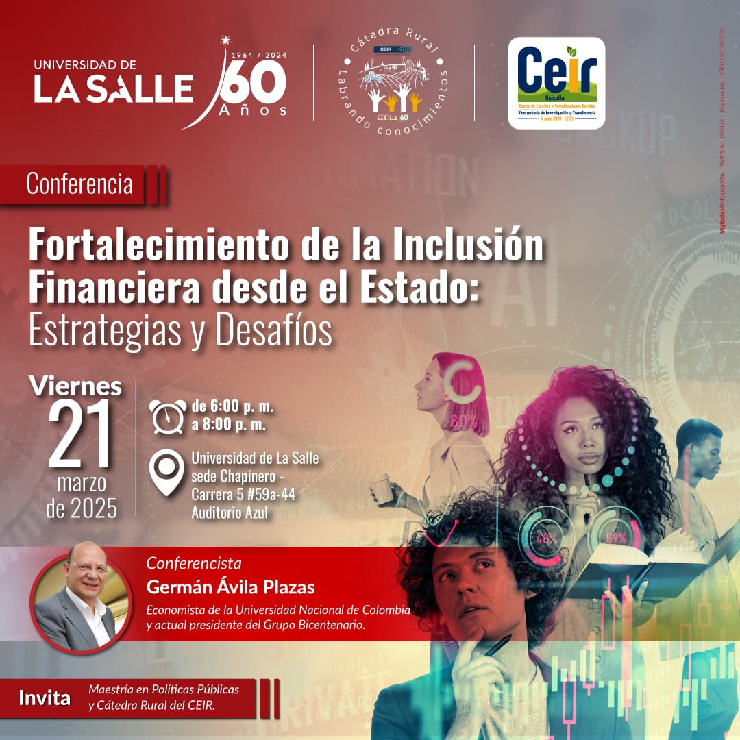 Te invitamos a participar en la Conferencia "Fortalecimiento de la Inclusión Financiera desde el Estado: Estrategias y Desafío".
Inscríbete en el siguiente enlace: bit.ly/3R1gtnr
Si no puedes asistir, conéctate por nuestro live en YouTube: bit.ly/4iEiSQJ