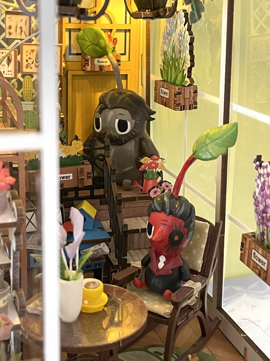 I made Pikmin Vander! Now they can live together~
.
.
#arcane #zaundads #silco #vander